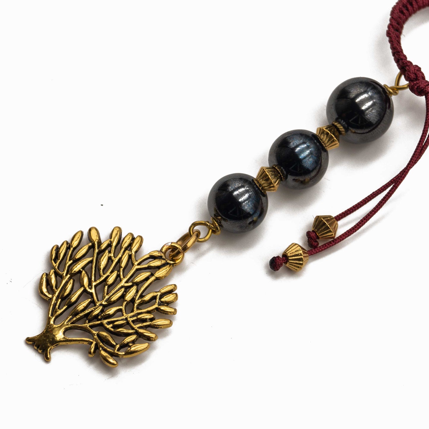 Handmade Gemstone Talisman Hematite for Grounding