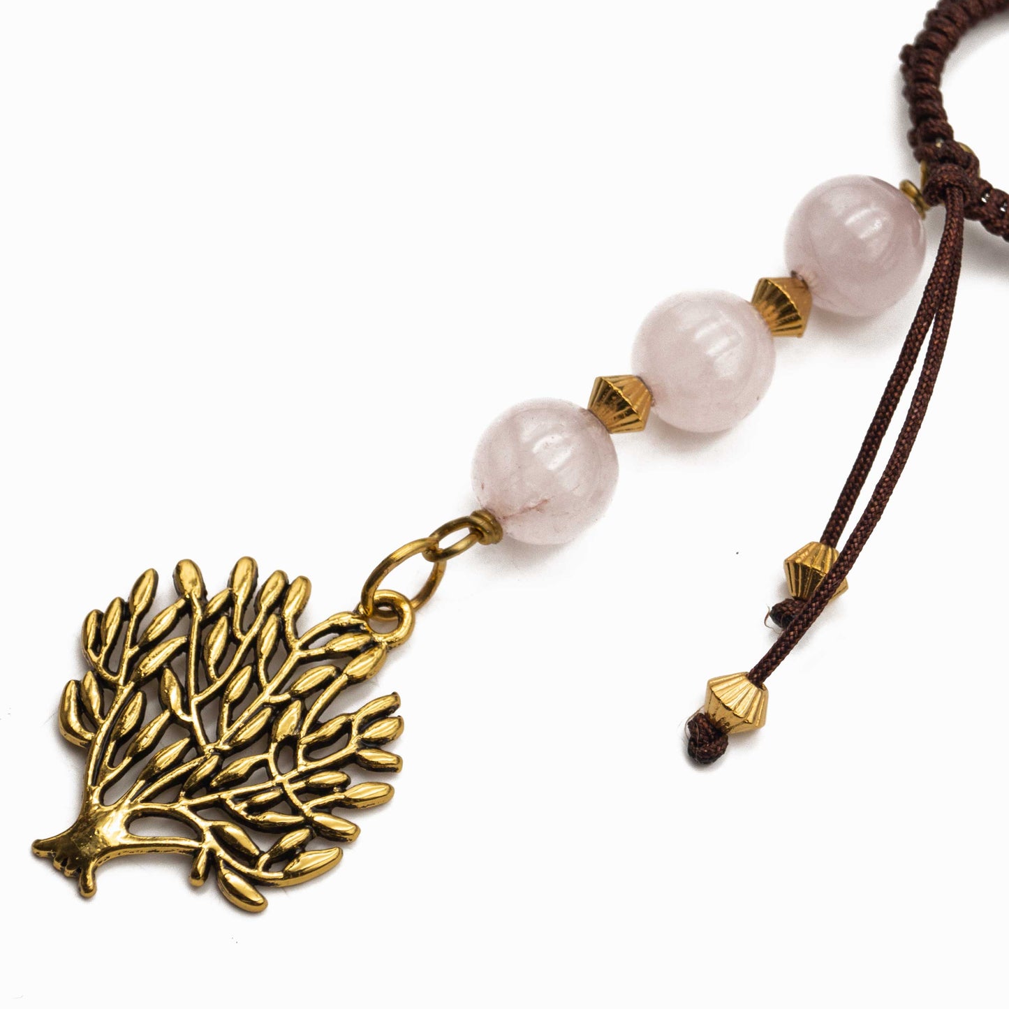 Handmade Gemstone Talisman Pink Quartz for Love