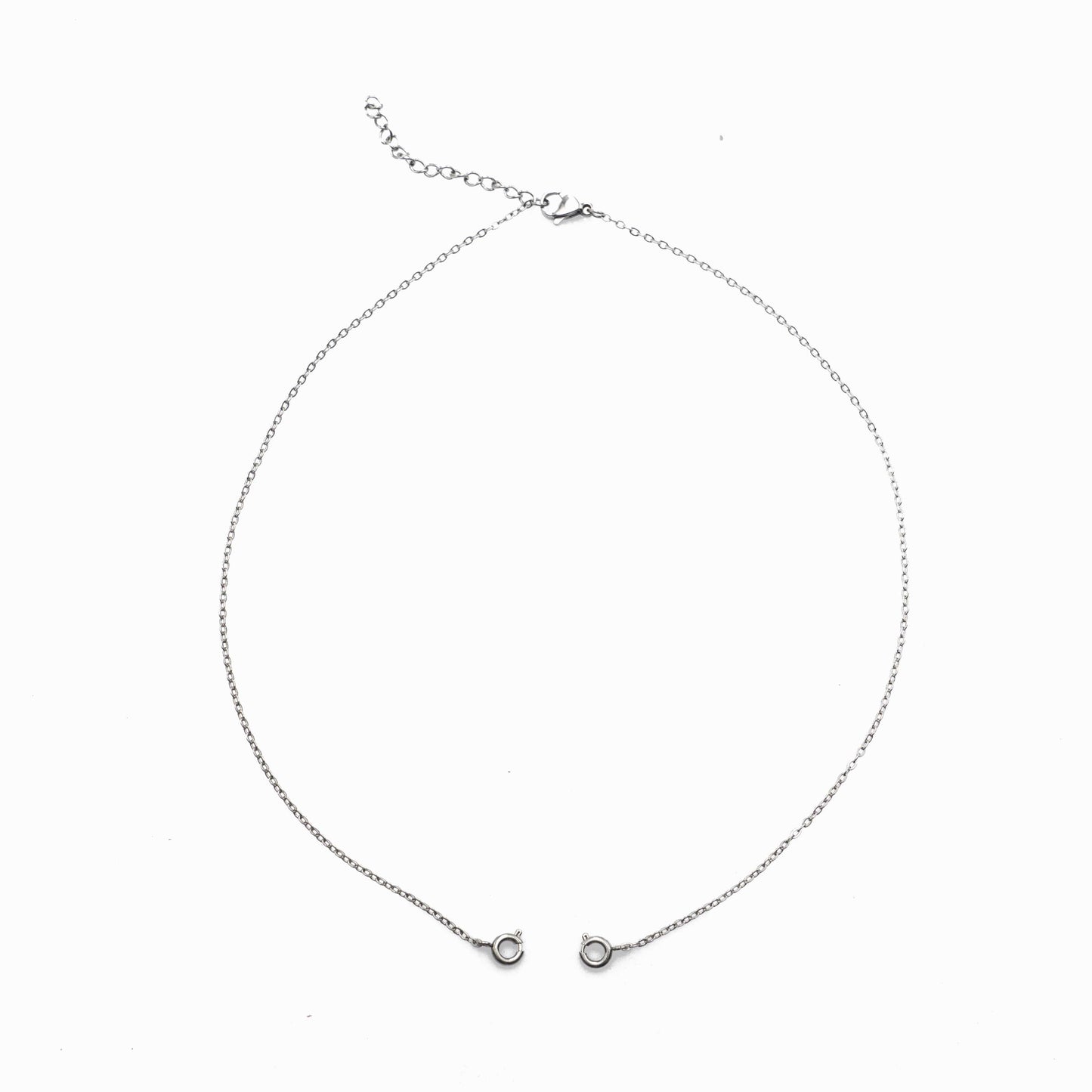 Alignment Necklace Chain – Stainless Steel Interchangeable Chain for Gemstone Bars