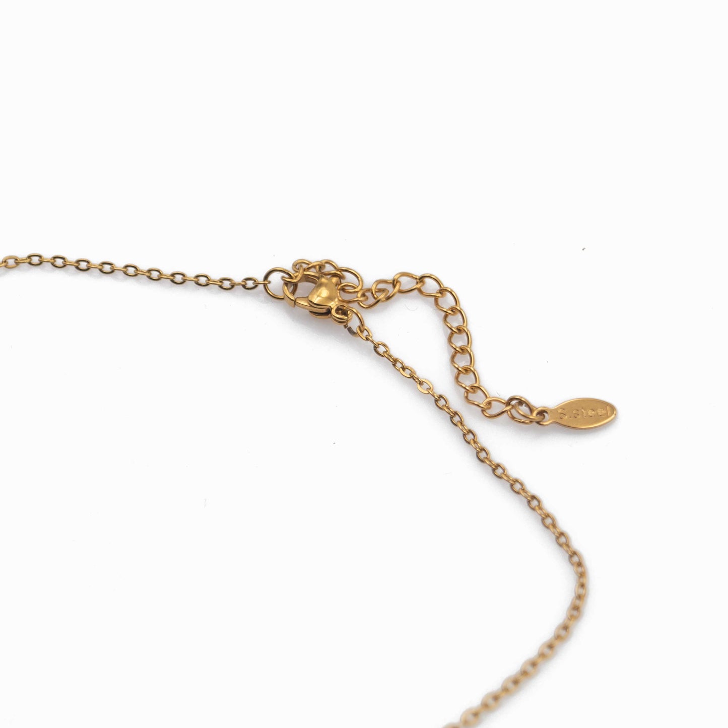 Handmade Gold Plated Stainless Steel Chain – with Interchangeable Pendant Clasp