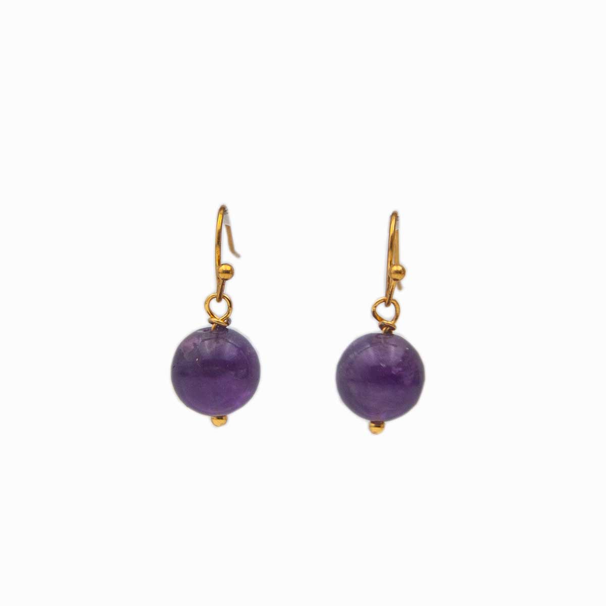 Amethyst Earrings – Peace, Clarity & Spiritual Balance
