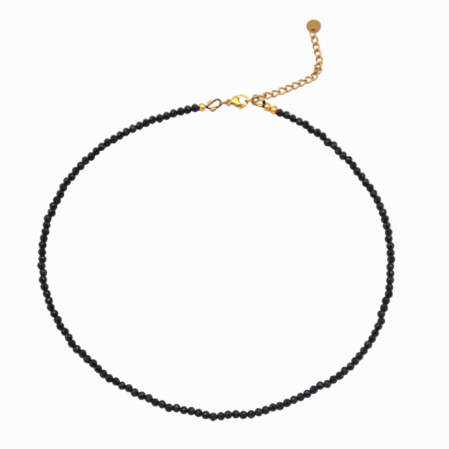 Χειροποίητο κολιέ Μαύρη Τουρμαλίνη - Προστασία