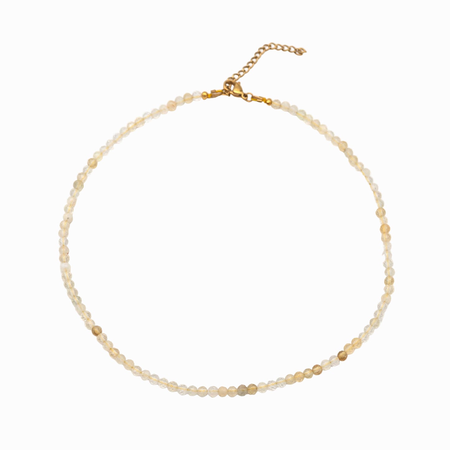 Handmade Citrine Necklace for Abundance