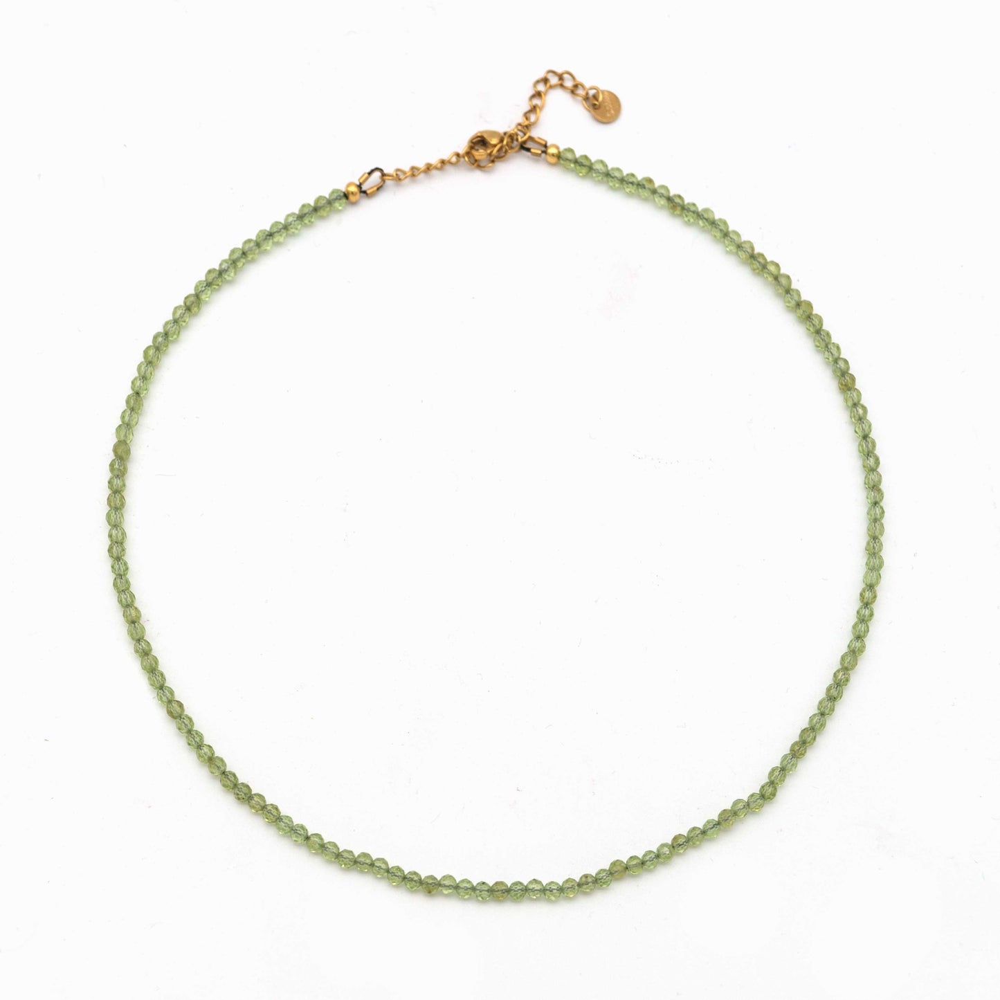 Handmade Peridot Necklace for Renewal