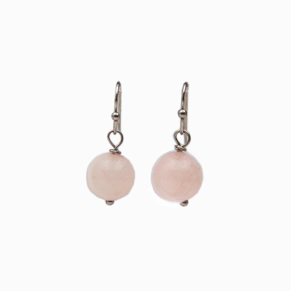 Rose Quartz Earrings – Love, Compassion & Emotional Healing