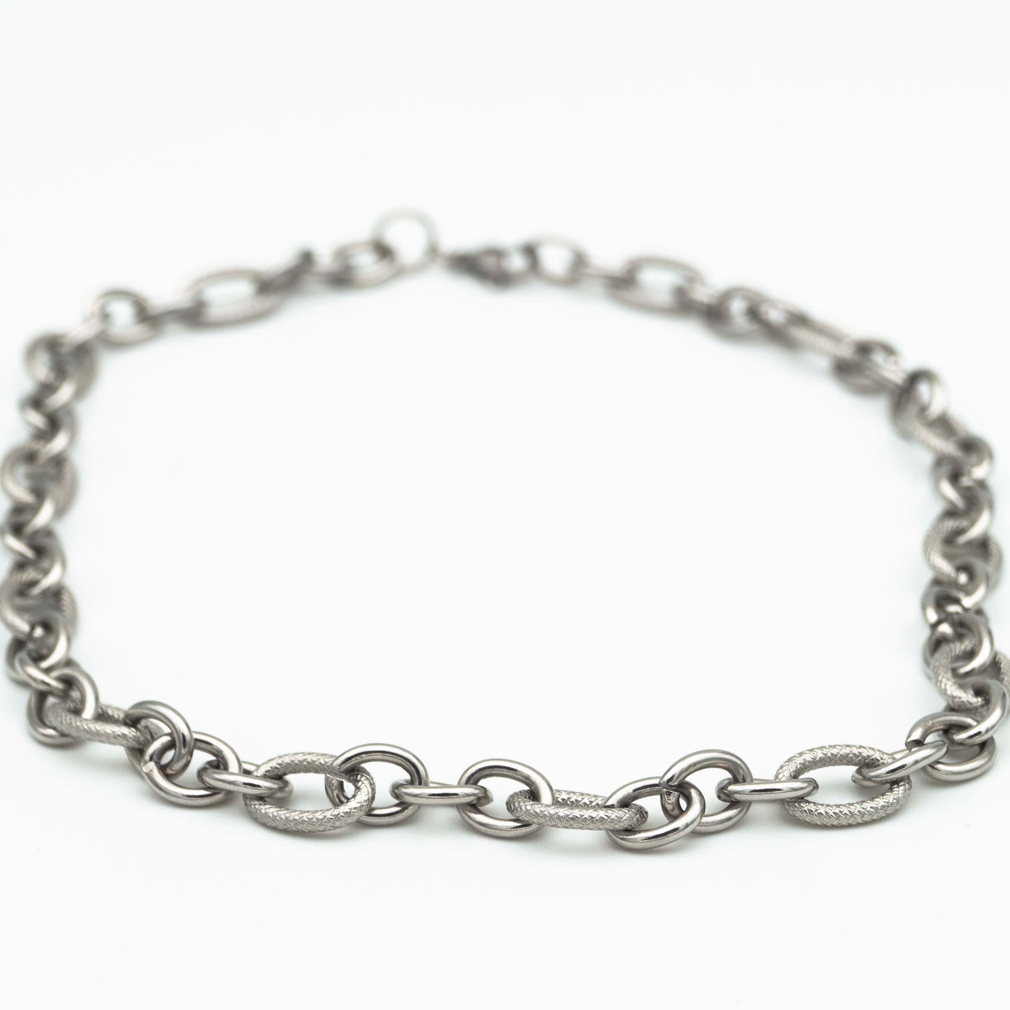 Choker Chain Necklace Oval