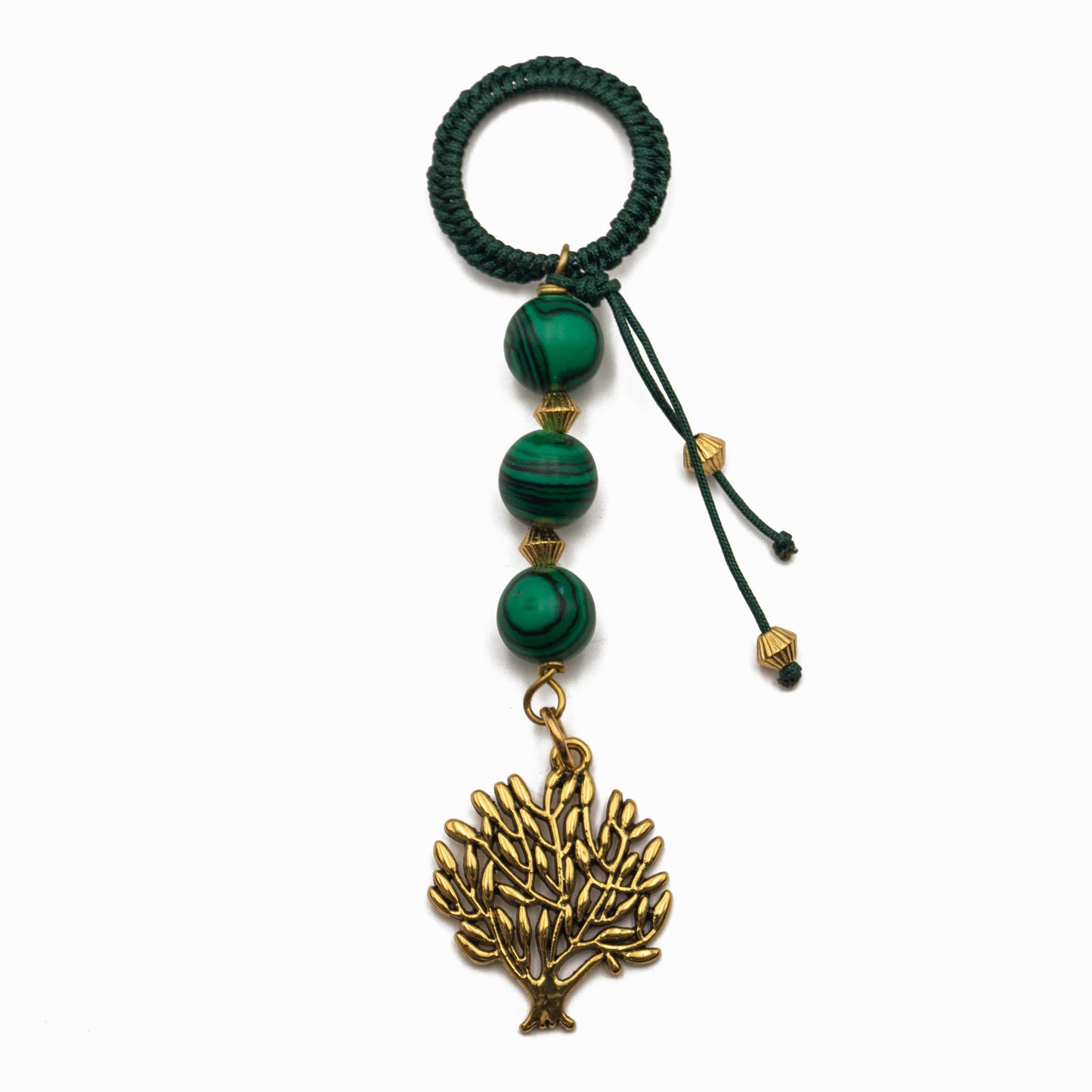 Χειροποίητο Φυλαχτό Μαλαχίτης - Μεταμόρφωση