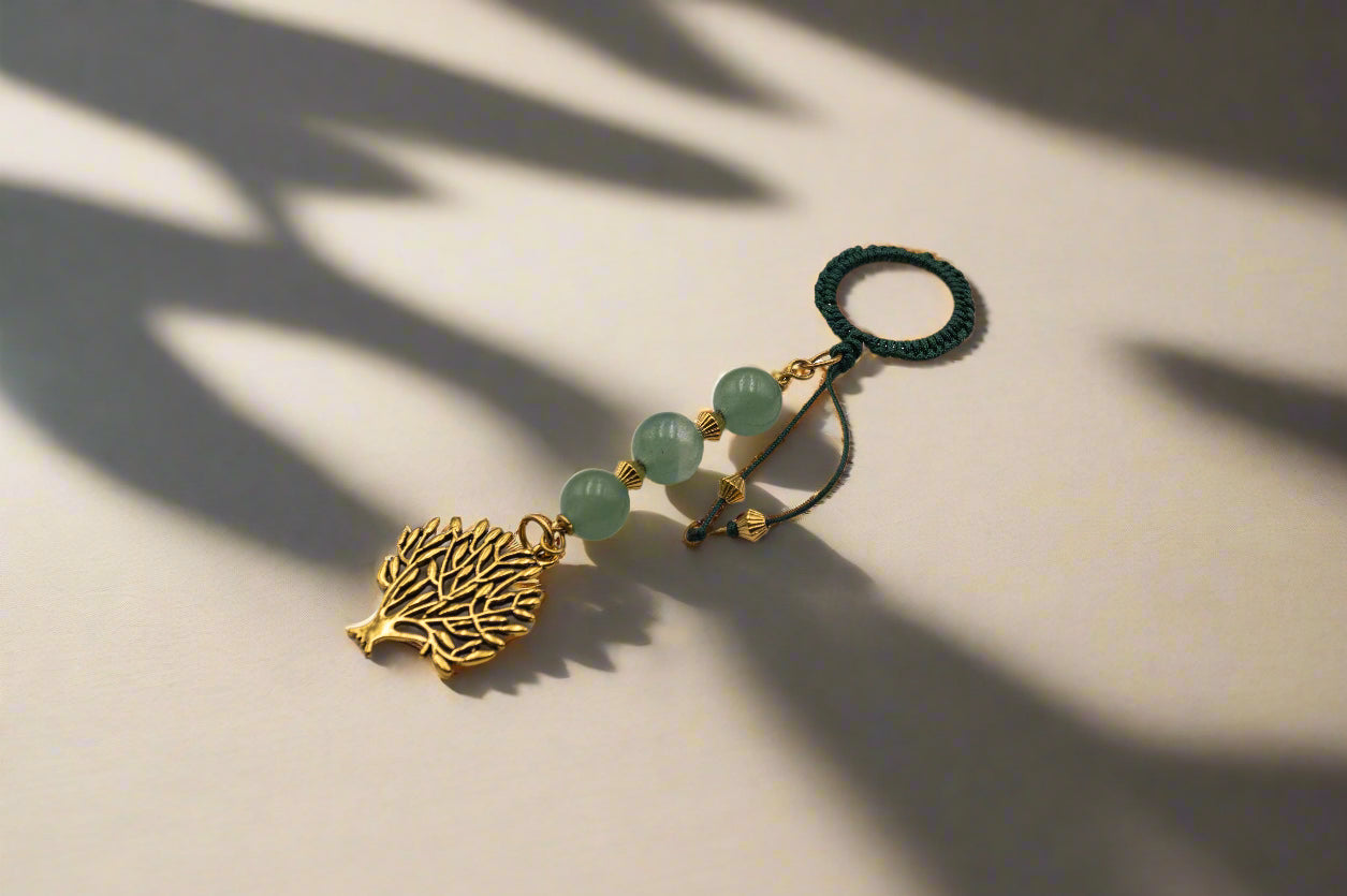 Χειροποίητο Φυλαχτό Αβεντουρίνη - Ευημερία