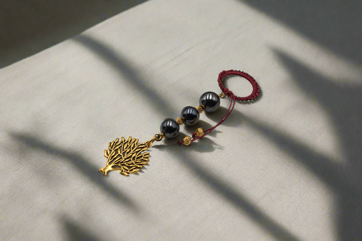 Χειροποίητο Φυλαχτό ΑΙματίτης - Γείωση