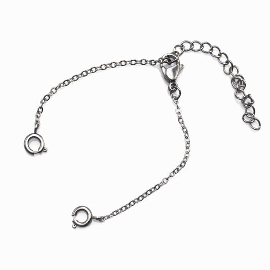 Αλυσίδα Βραχιολιού Alignment – Ατσάλινη Αλυσίδα για Μπάρες Κρυστάλλων