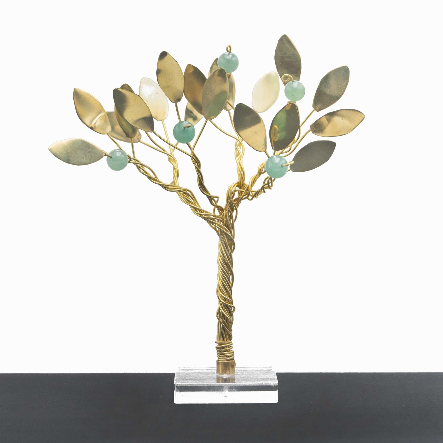 Χειροποίητο Δέντρο Ευχών με Αβεντουρίνη – Ευημερία & Καλή Τύχη