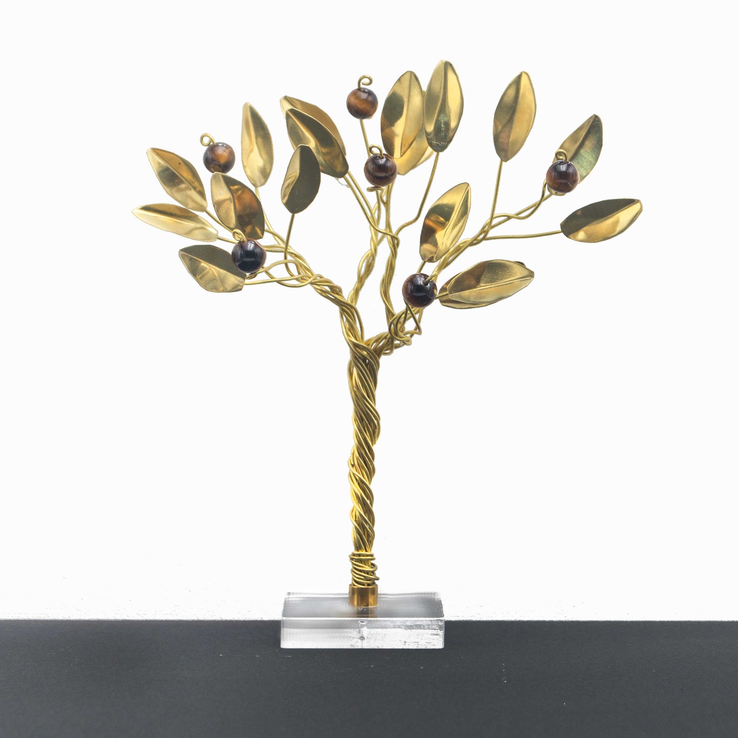 Χειροποίητο Δέντρο Ευχών με Μάτι της Τίγρης – Δύναμη & Αυτοπεποίθηση