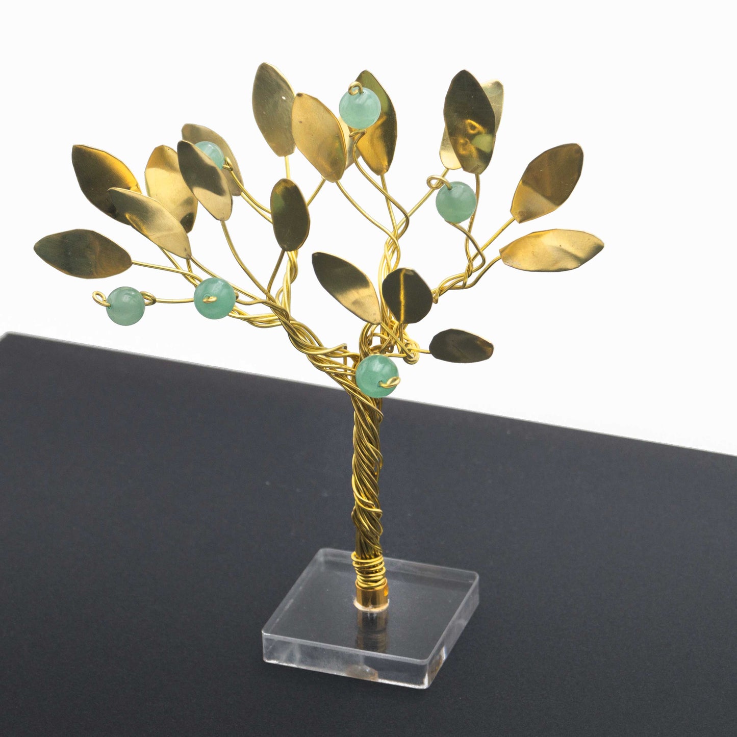 Χειροποίητο Δέντρο Ευχών με Αβεντουρίνη – Ευημερία & Καλή Τύχη