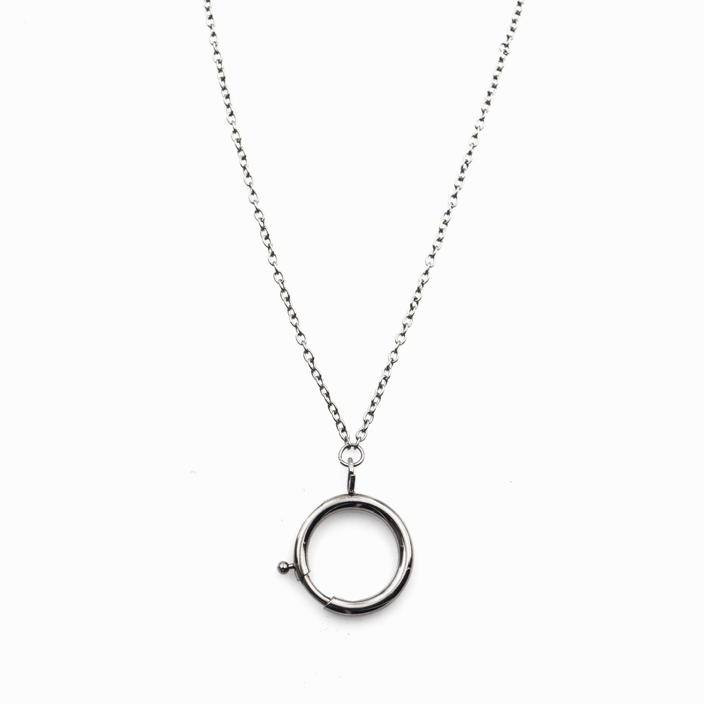 Ατσάλινη Αλυσίδα με Μηχανισμό Κουμπώματος για Charms