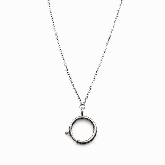 Ατσάλινη Αλυσίδα με Μηχανισμό Κουμπώματος για Charms