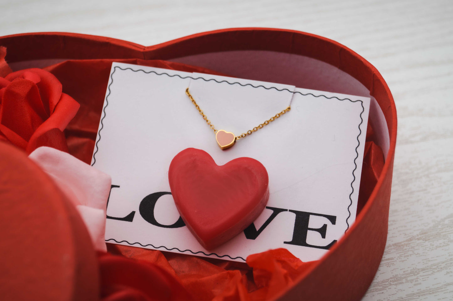 Stainless Steel Necklace - Valentintes Day Gift