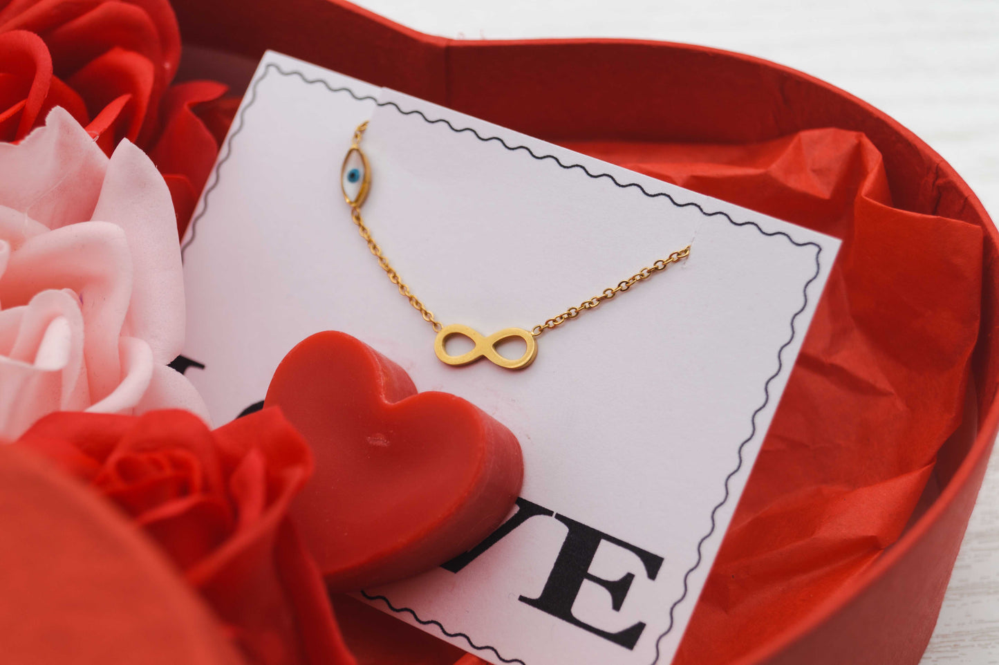 Κολιέ από Ατσάλι - Δώρο Αγίου Βαλεντίνου