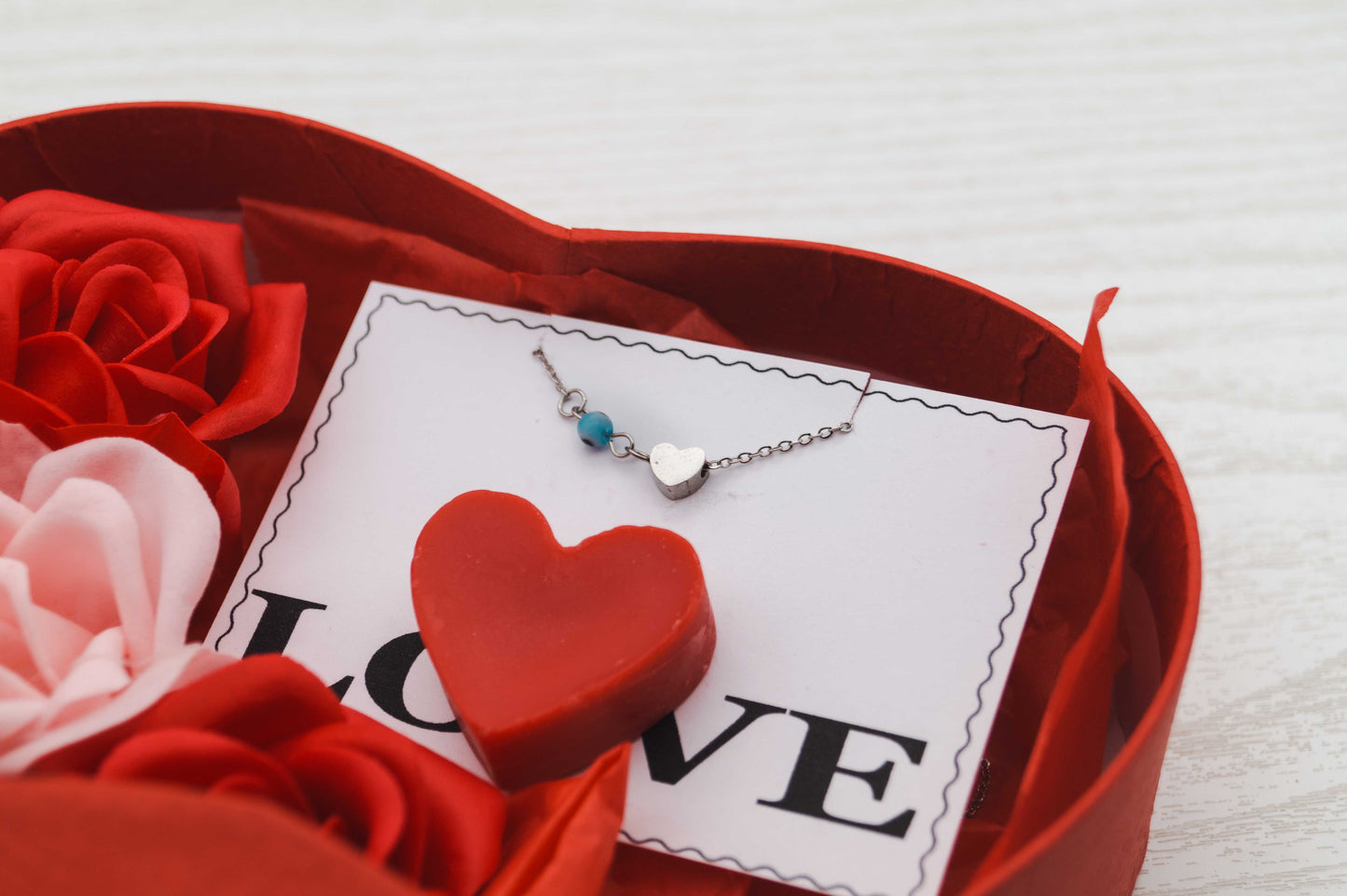 Stainless Steel Necklace - Valentintes Day Gift