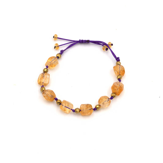 Bracelet with Citrine