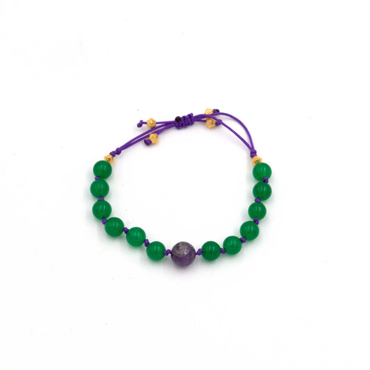 Green Agate Bracelet