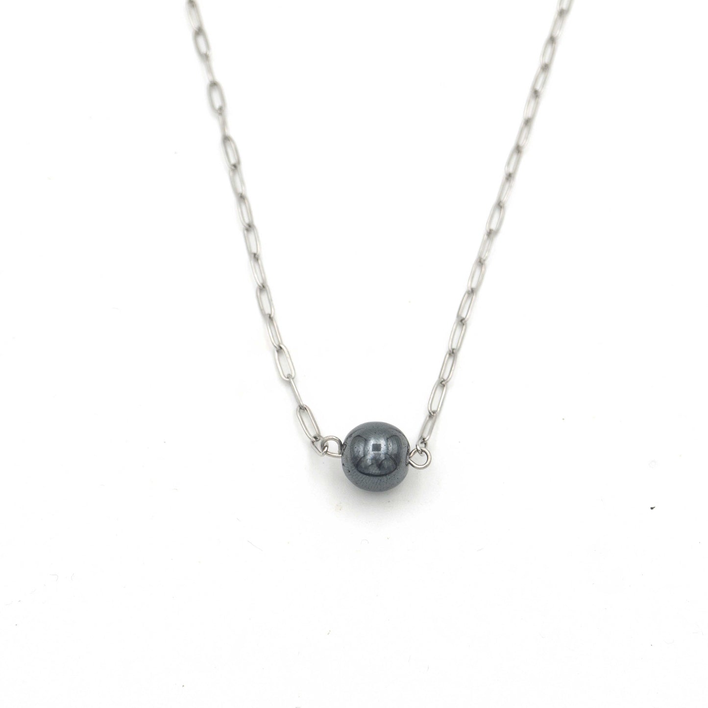 Necklace with Hematite