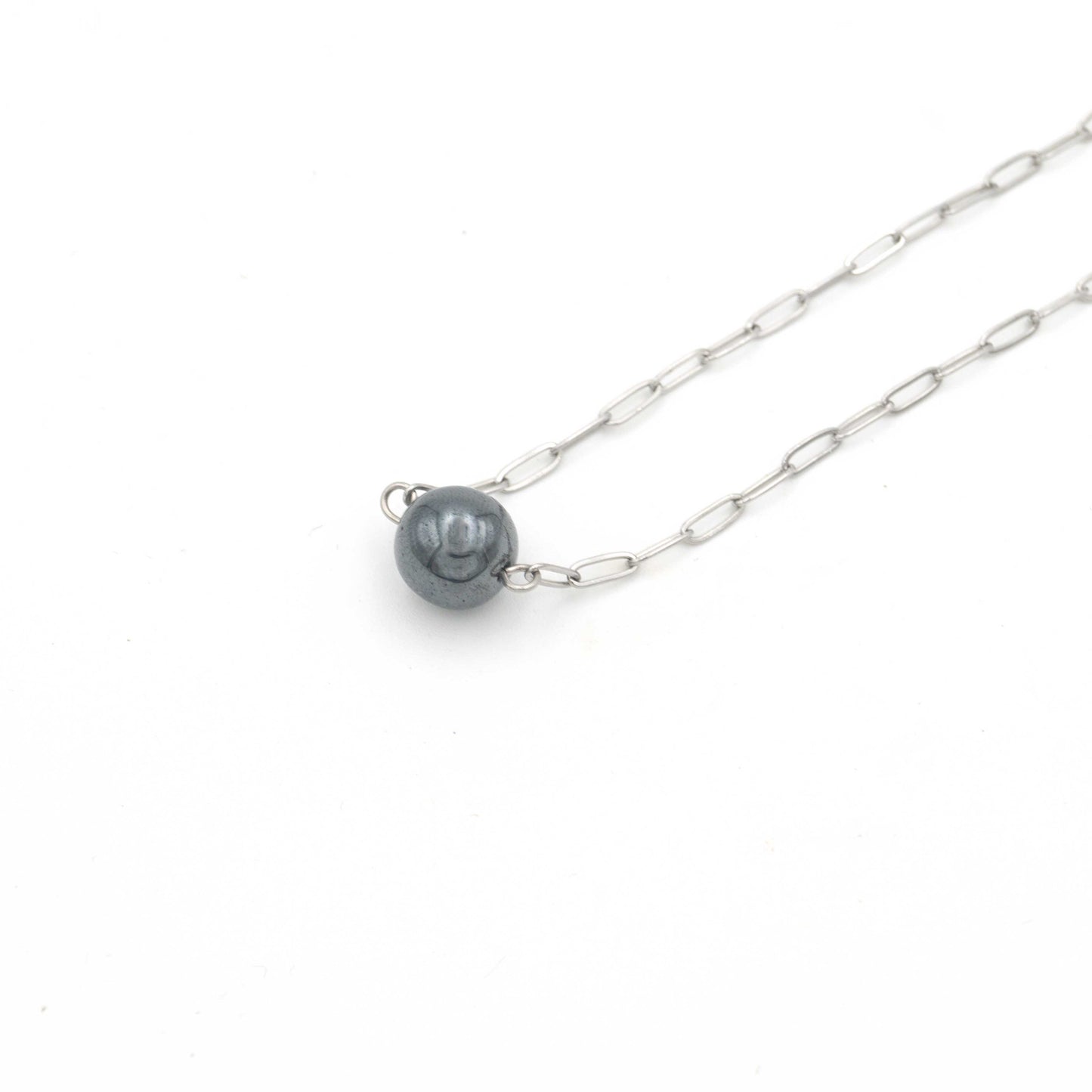 Necklace with Hematite