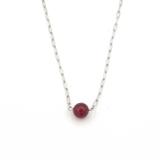 Red Agate Necklace