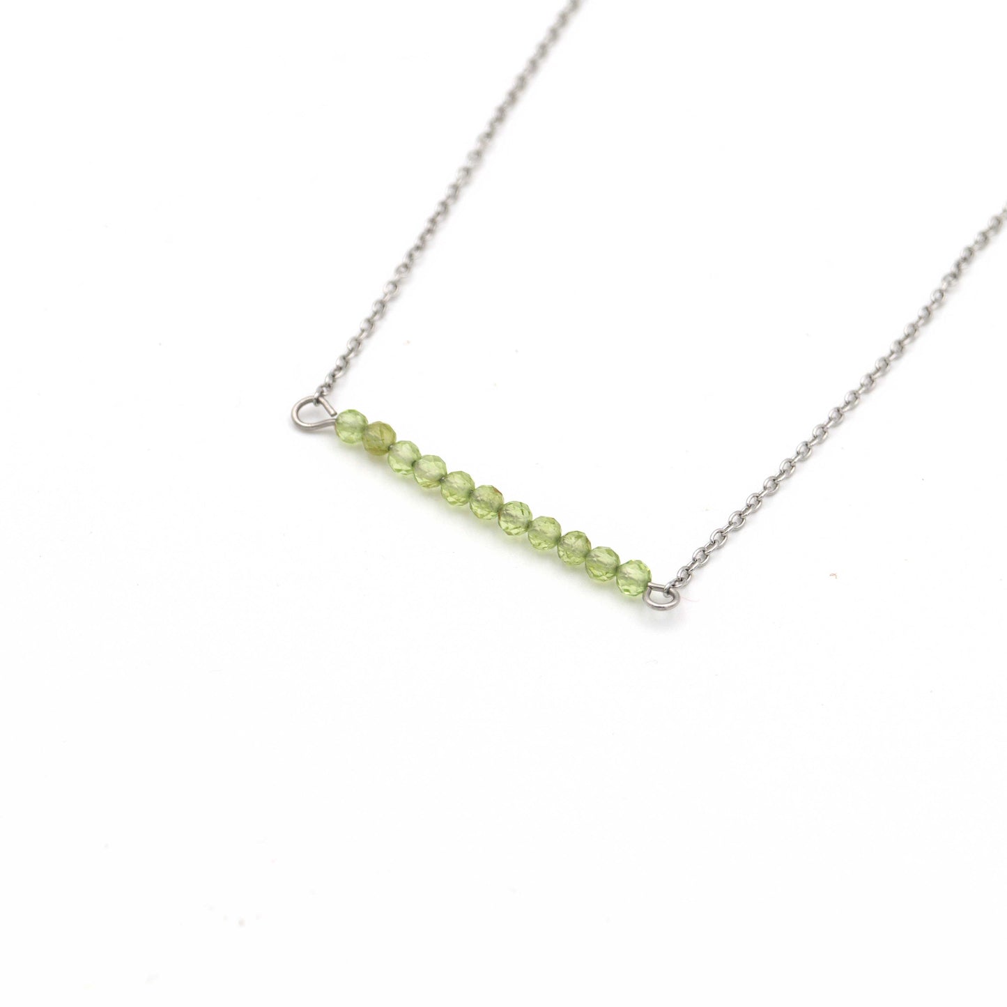 Handmade Peridot Necklace