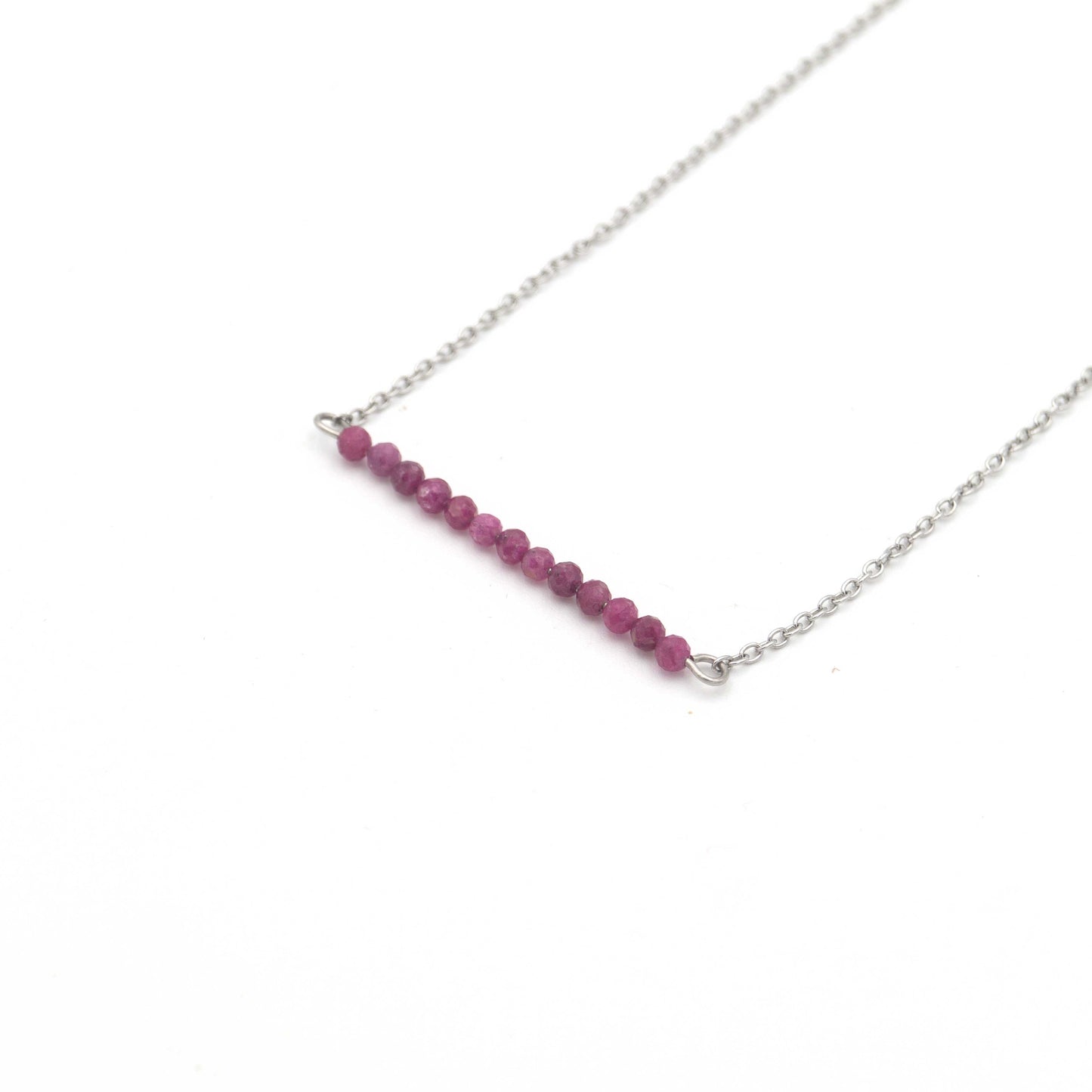 Handmade Ruby Necklace