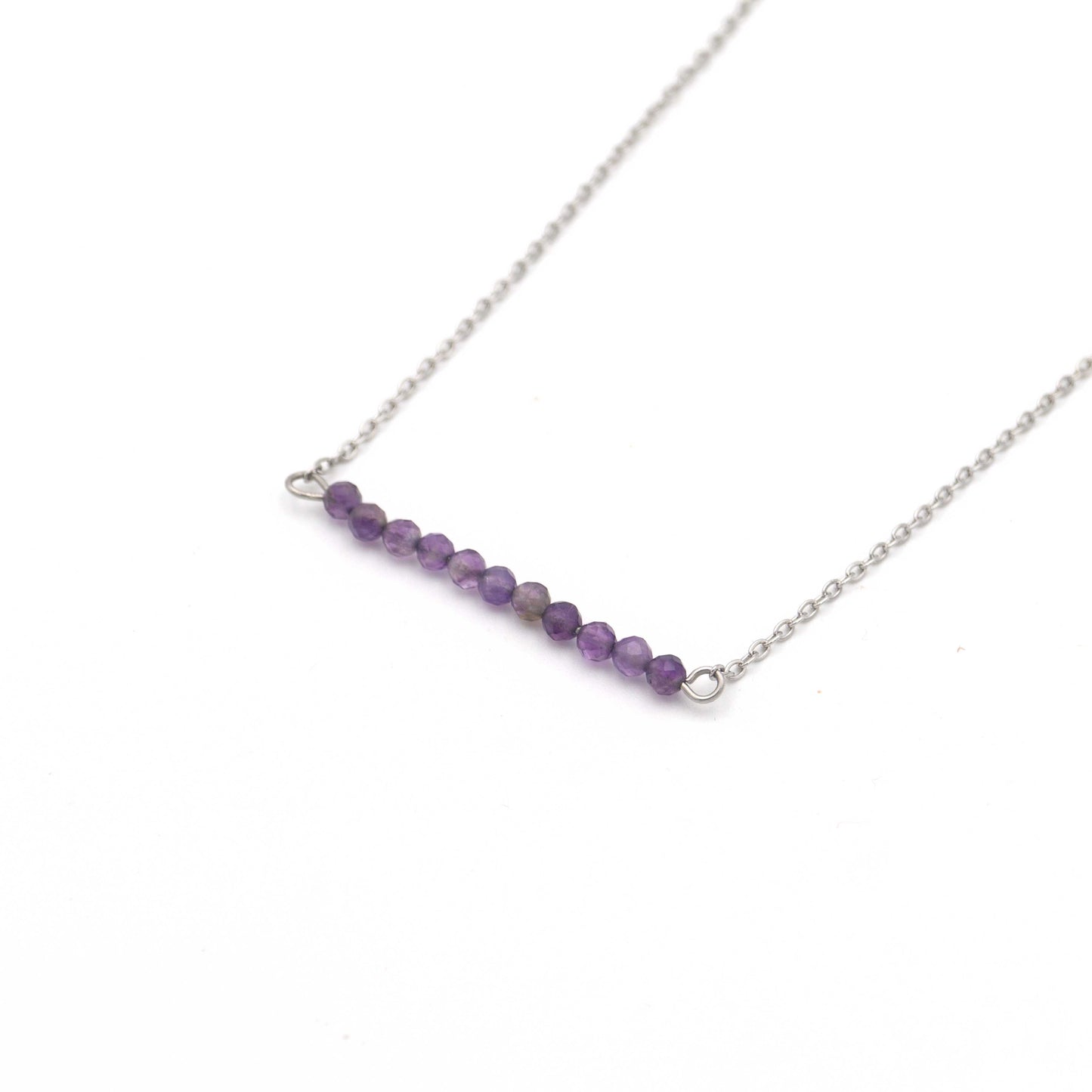 Handmade Amethyst Necklace