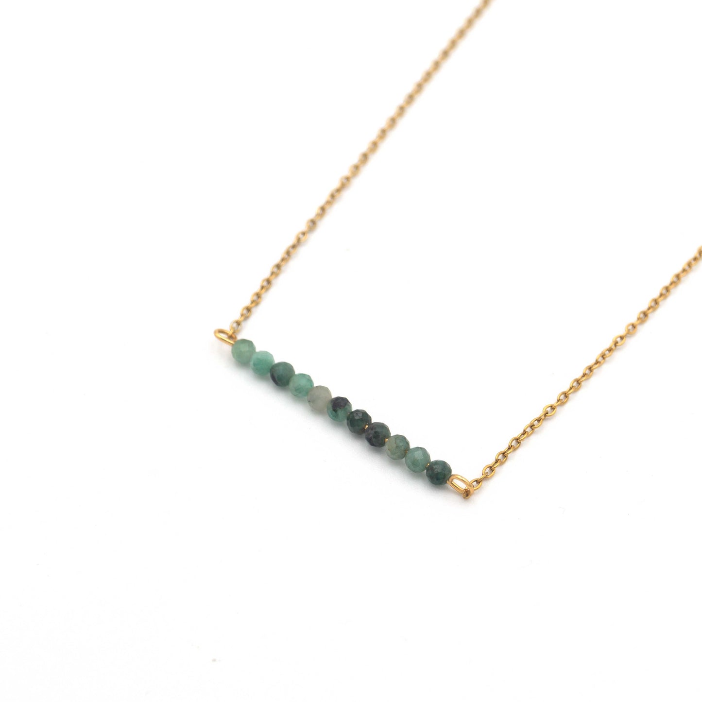 Handmade Emerald Necklace