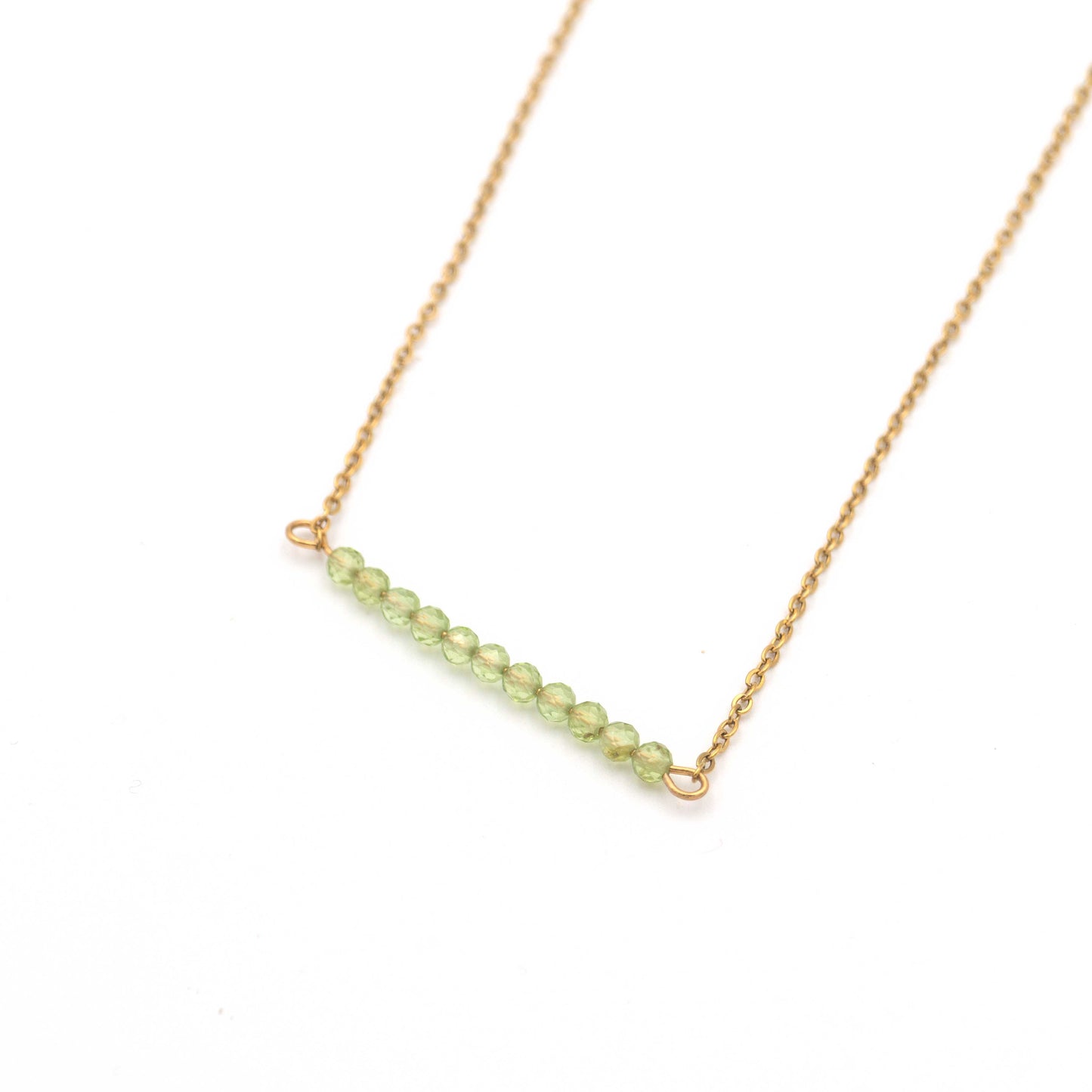 Handmade Peridot Necklace