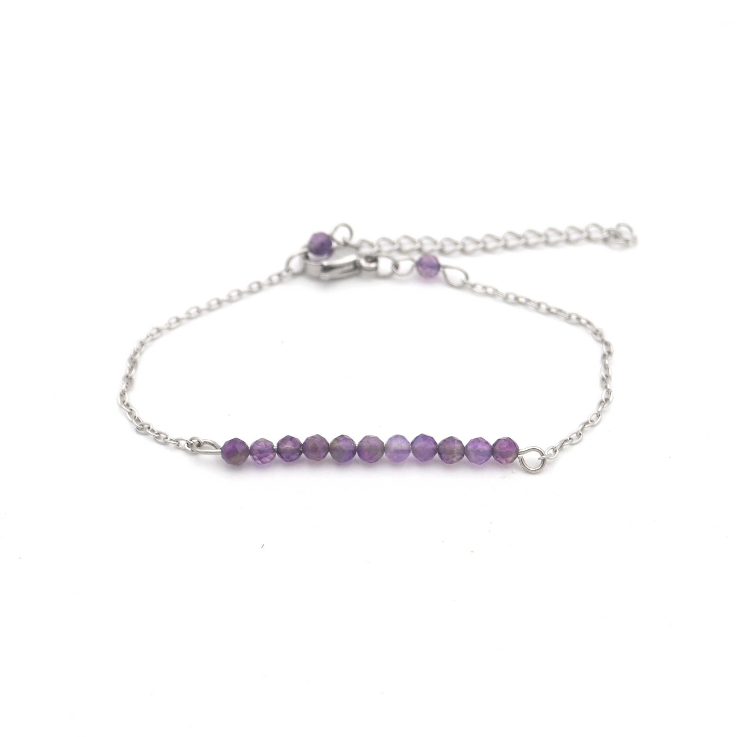 Handmade Amethyst Bracelet