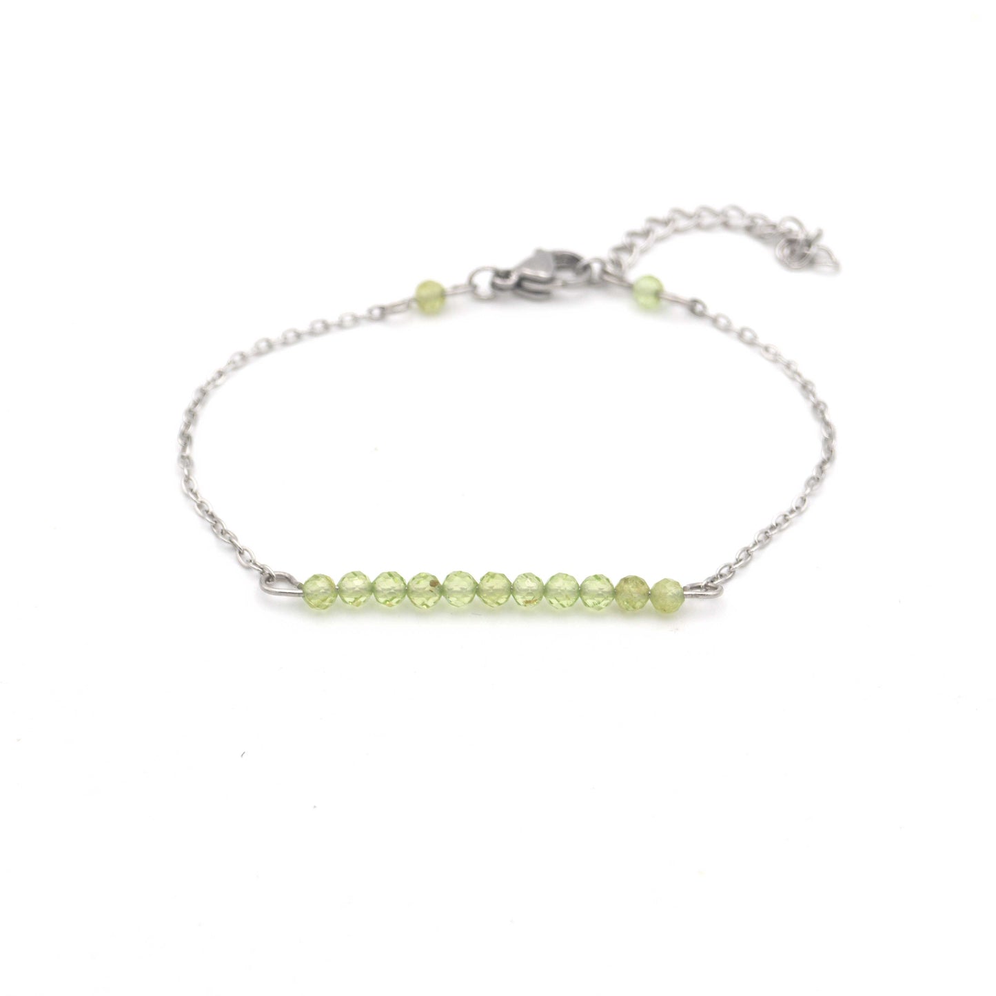 Handmade Peridot Bracelet