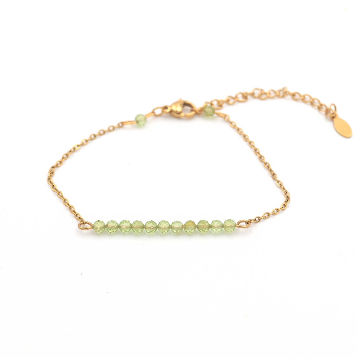 Handmade Peridot Bracelet