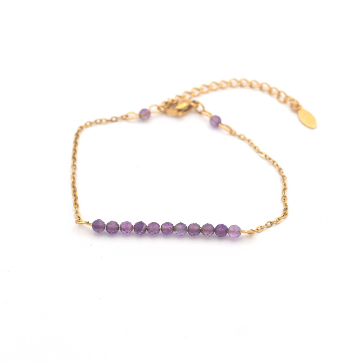 Handmade Amethyst Bracelet