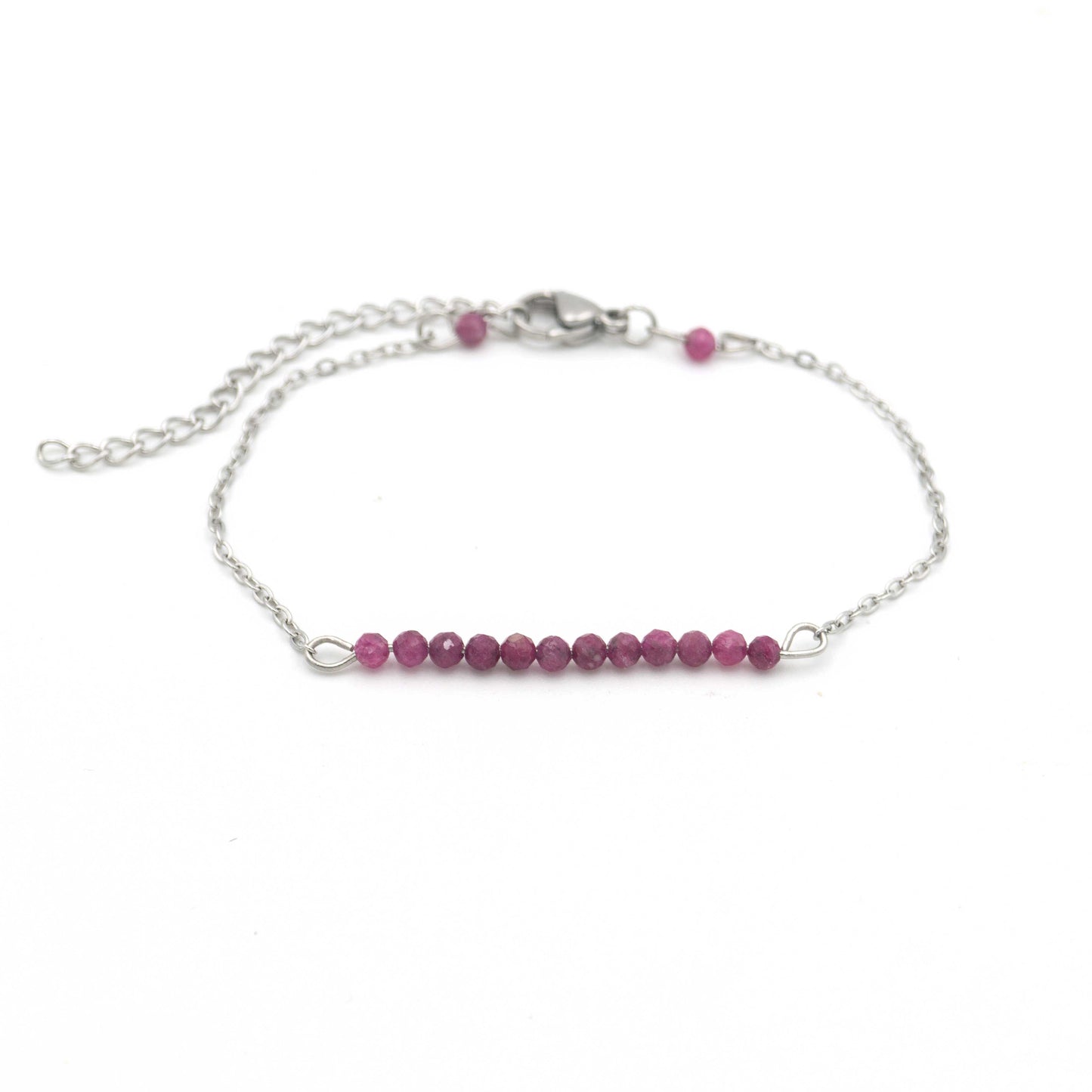 Handmade Ruby Bracelet