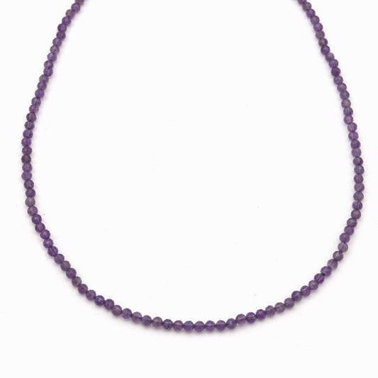 Χειροποίητο Κολιέ Αμέθυστος - Πνευματικότητα