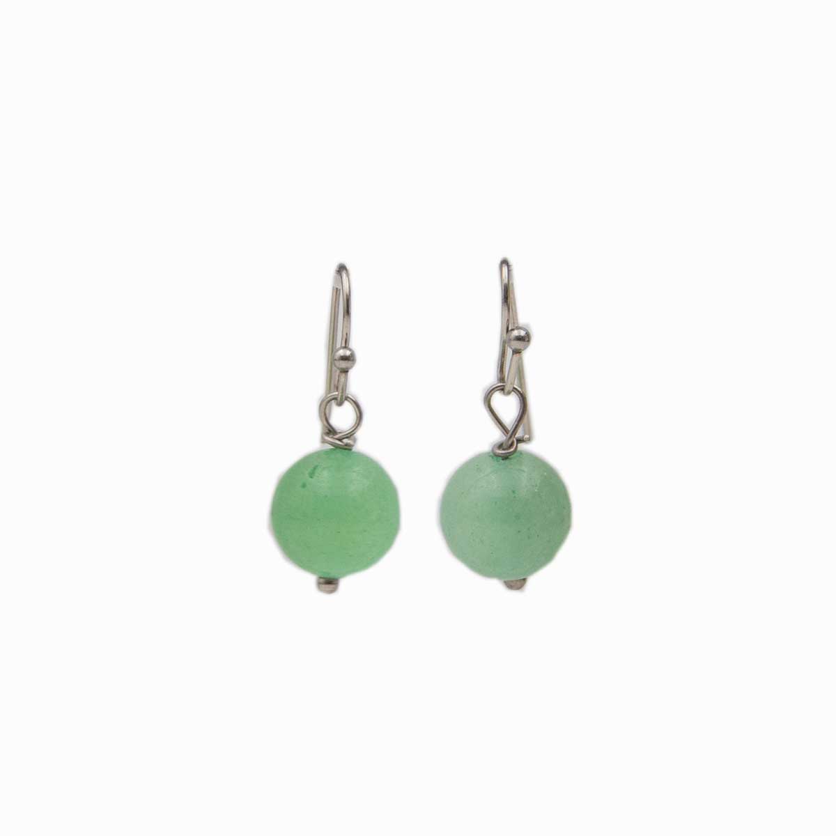 Green Aventurine Earrings – Luck, Growth & Opportunity