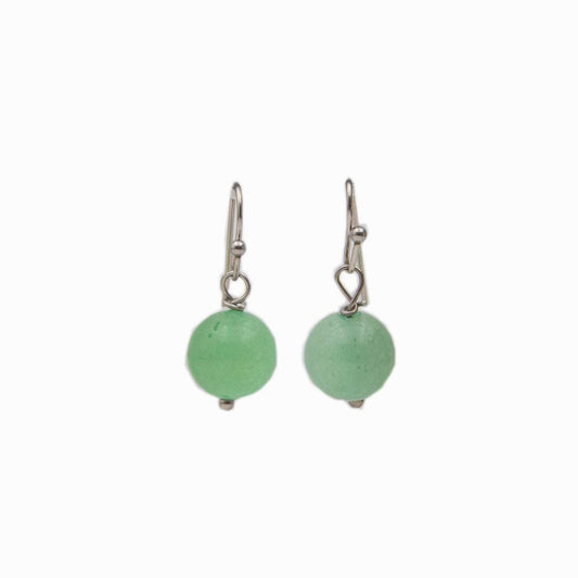Green Aventurine Earrings – Luck, Growth & Opportunity