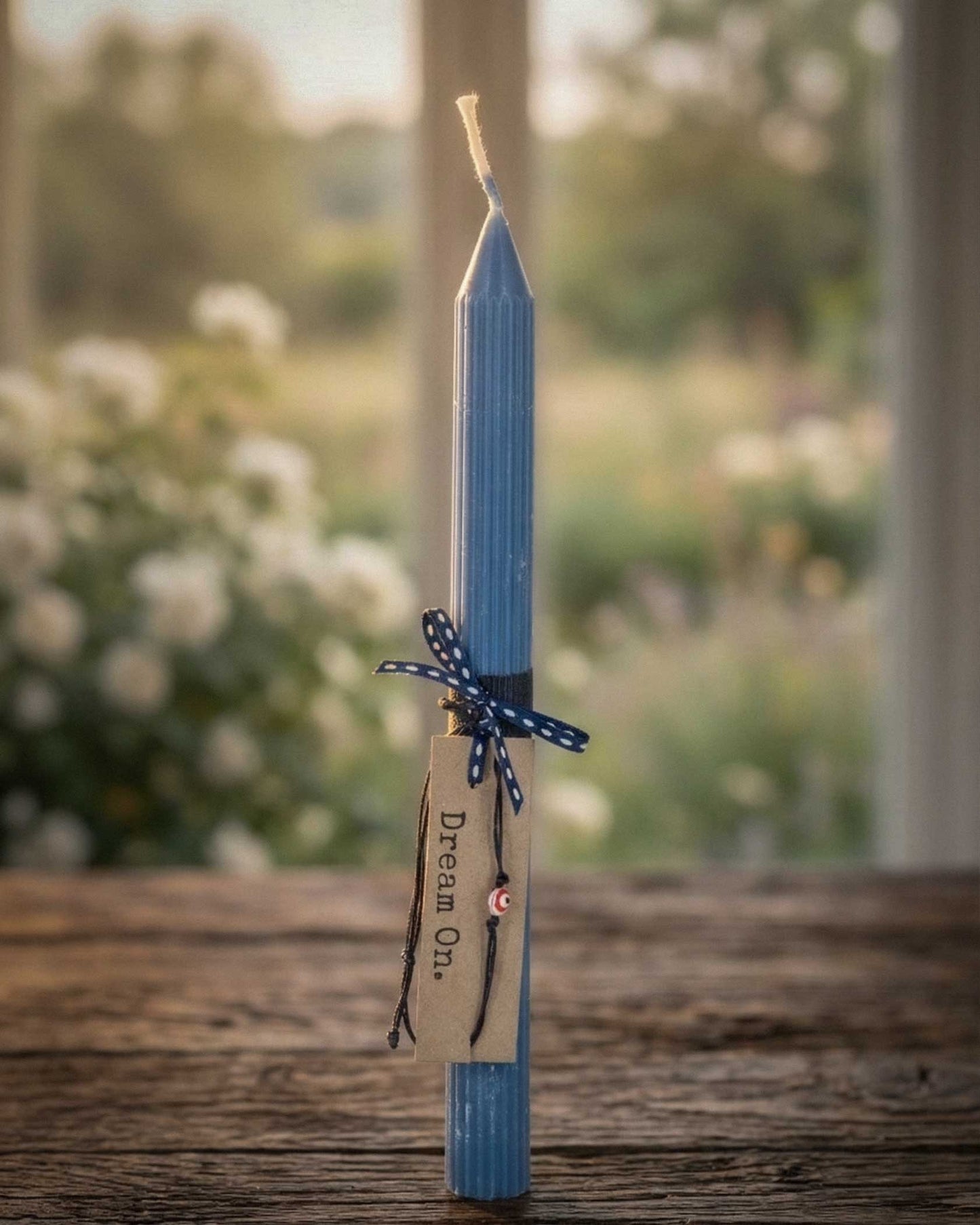 Men’s Easter Candle with Bracelet – Handmade Soy Wax Candle with Coffee Scent | “Dream On”