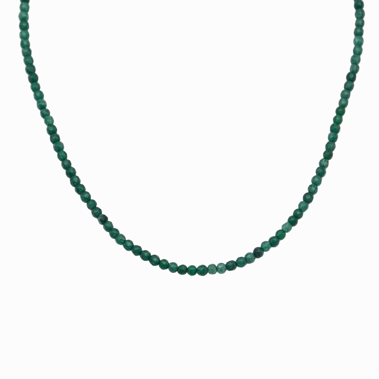 Χειροποίητο κολιέ Πράσινος Νεφρίτης - Αρμονία