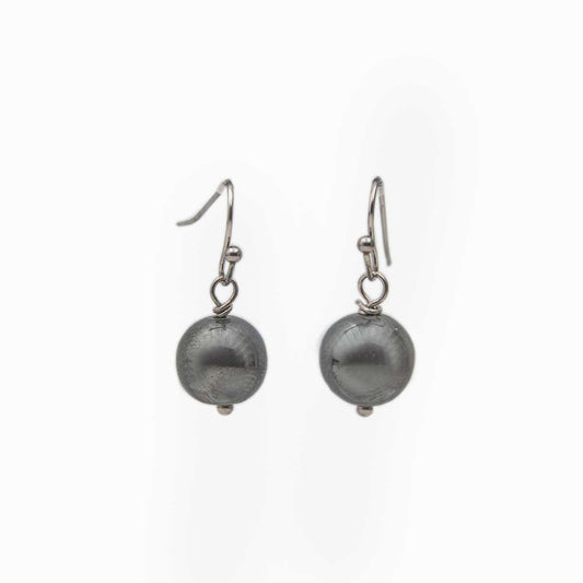 Hematite Earrings – Grounding, Strength & Protection
