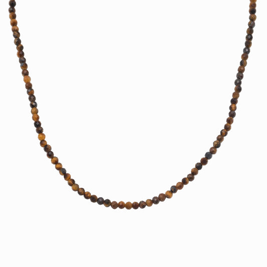 Χειροποίητο κολιέ Μάτι της Τίγρης - Αυτοπεποίθηση